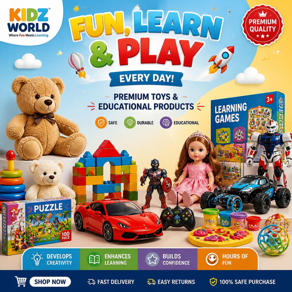 Fun, educational and creative toys for kids of all ages.