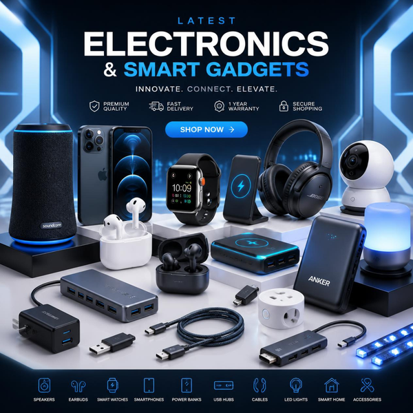Electronics and smart gadgets collection at Real Benz Content.