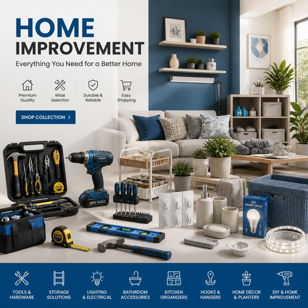 Home improvement products for modern and organized living.