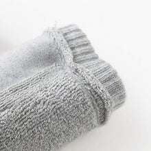 Light Grey Toddler Wool Knit Leg Warmer (Knee Guard)