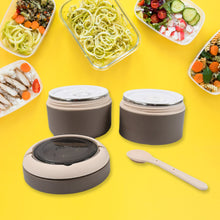 Ganesh Smart Stack 2-Layer Stainless Steel Leak-Proof Lunch Box for Office, School, Picnic