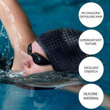 Knx Premium Silicone Waterproof Swimming Cap (1 Pc)