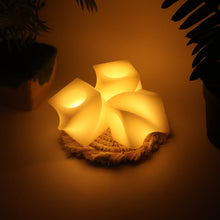 Set of 12 LED Flameless Decorative Candles – Square Shape Tealight Lamps