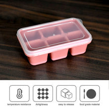 6-Cavity Silicone Ice Tray – Ideal for Kitchen & Home Use
