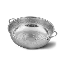 Stainless Steel Colander with Handle, Large Strainer Basket for Kitchen (25.5 cm)