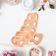 Plastic Hair Clamp Grip Simple Matte Hair Barrette Clamp (1 Pc)