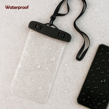 6922 Mobile Cover Pouch Transparent Waterproof Sealed Plastic Smartphone Protective Pouch Coverbag For All Mobile Phones