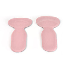 2 In 1 T Shaped Silicone Self Adhesive Shoe Heel Pads Insoles (1 Pair)