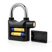 Smart Motion Alarm Padlock – 110 dB Anti-Theft Security Lock