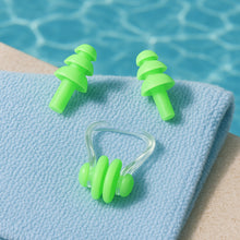 Swimming Earplugs And Nose Clip Set (3 Pc)