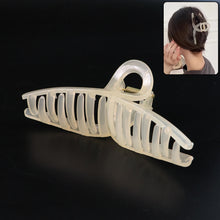 Big Plastic Hair Claw Clips Strong Clips (1 Pc  Mix Color) Hair Accessories