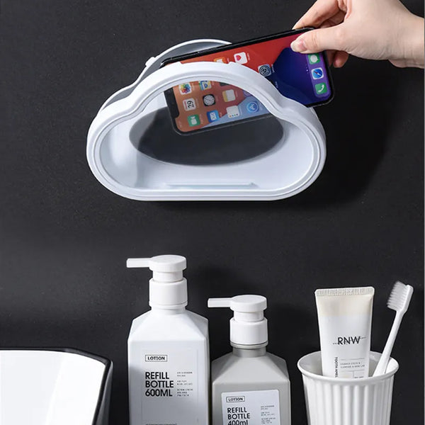 Smartphone  Mobile Stand Waterproof Case Smartphone Stand Case (1 Pc Orange)