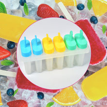 Ice Candy Maker Upgrade sicle Molds Sets 6 Ice  Makers Reusable Ice Lolly Cream Mold Home-Made sicles Mould with Stick
