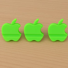 Apple-shaped Plastic Mobile Phone Holder (3 Pc  Mix Color)