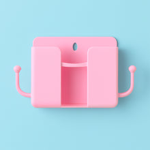 1 Pc Blue Wall Mount Mobile Stand With Hook